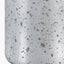 Ophelia Mercurial Glass Table Lamp Base with Lino 40cm Black Self Lined Linen Cylinder Lampshade