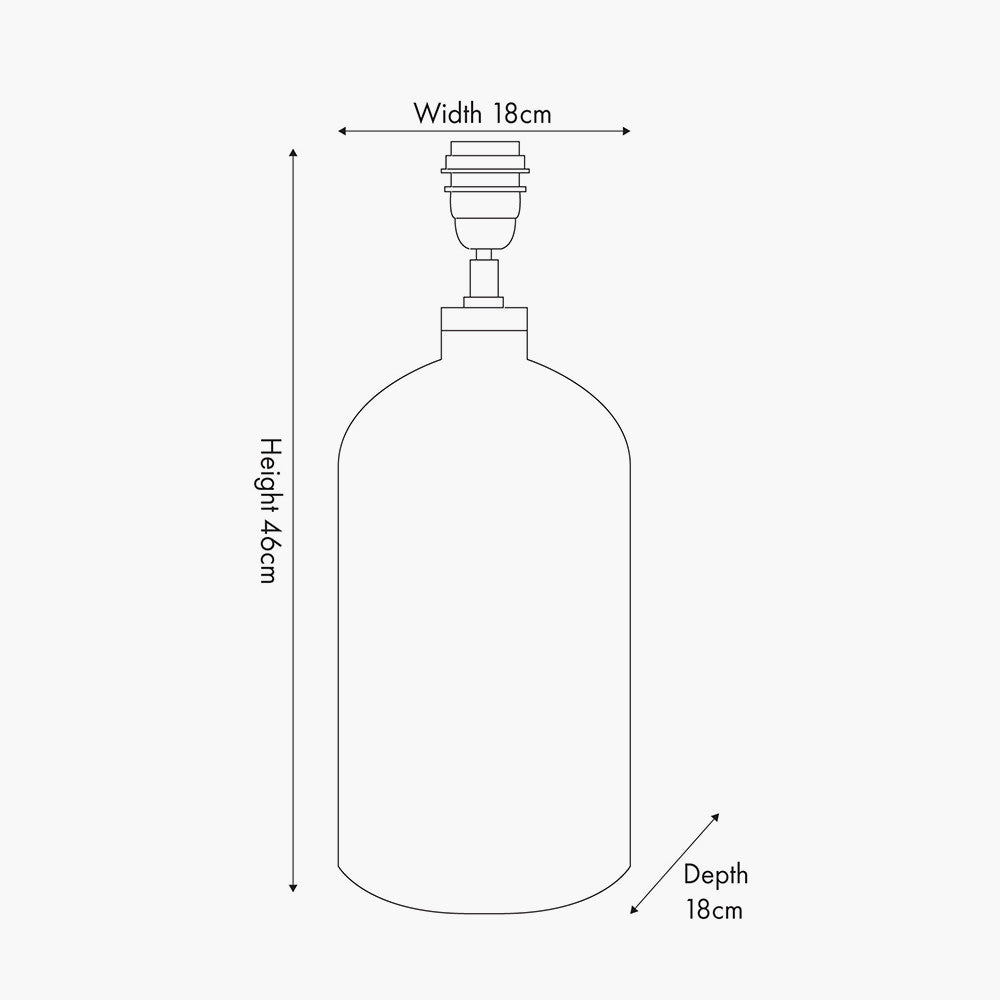 Ophelia Mercurial Glass Table Lamp Base