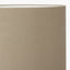 Paihia White Wash Wood Textured Short Table Lamp Base with Henry 30cm Taupe Handloom Cylinder Lampshade