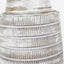 Paihia White Wash Wood Textured Short Table Lamp Base with Edward 30cm Pistachio Green Linen Cylinder Lampshade