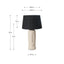 Rushmore Cream Texture Ceramic Table Lamp With Face Detail