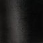 Elkorn Black and White Coral Ceramic Table Lamp Base with Bow 30cm Black Velvet Cylinder Lampshade