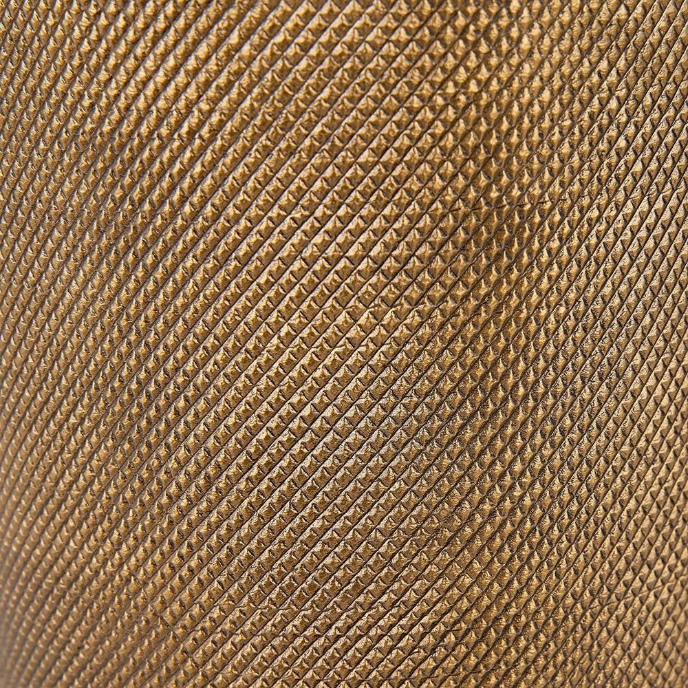 Aurelio Brass and Black Metal Textured Table Lamp