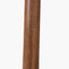 Toma Oiled Wood Tall Neck Table Lamp Base with Edward 35cm Natural Linen Cylinder Lampshade