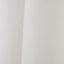 Inna Black Urn Terracotta Table Lamp Base with Bloom 35cm White Handloom Scalloped Cylinder Lampshade
