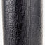 Laurence Black Croc Leather and Silver Cylindrical Table Lamp Base with Henry 35cm White Handloom Cylinder Lampshade