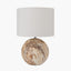 Viejo Natural Stone Effect Ceramic Table Lamp
