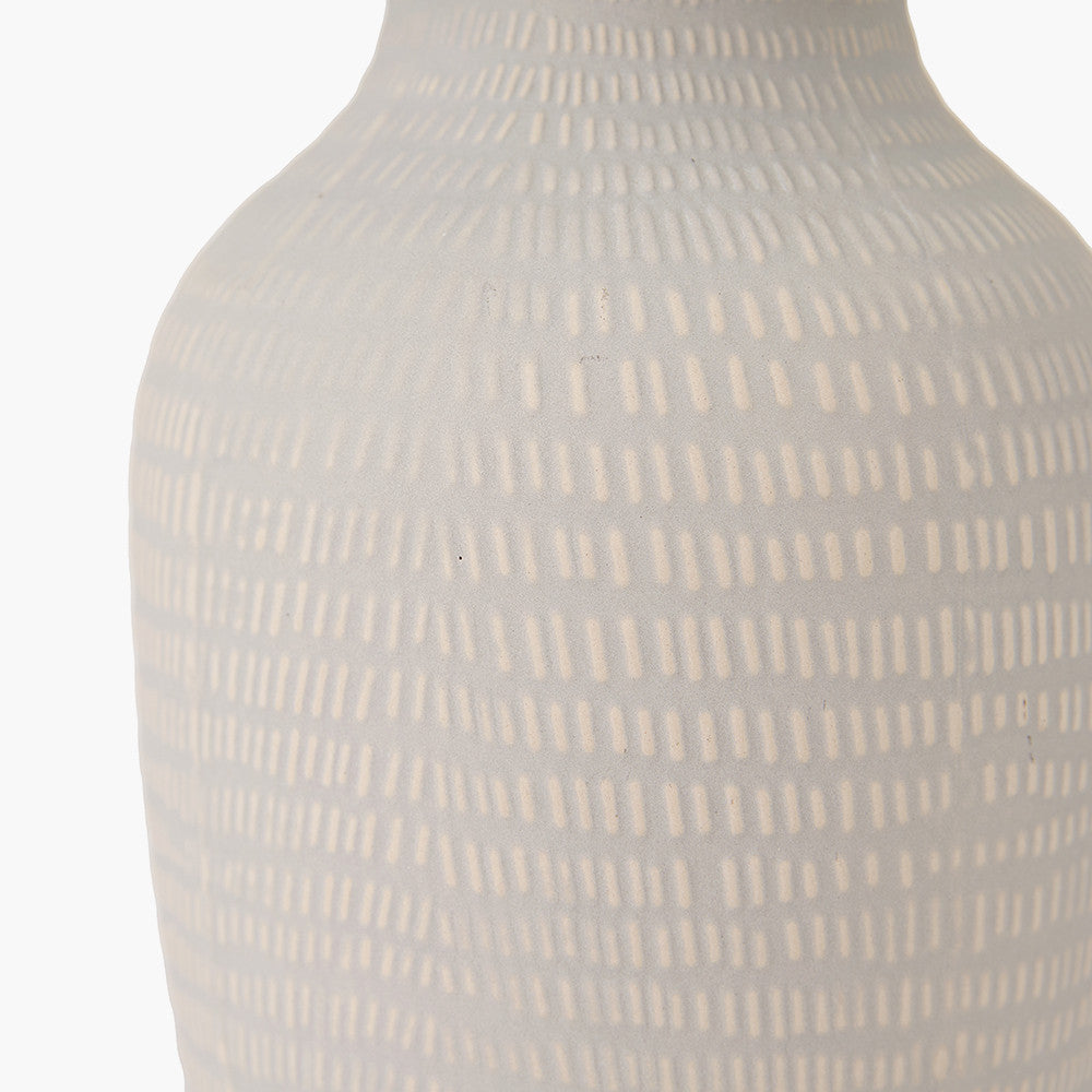 Kai Duck Egg Textured Tall Ceramic Table Lamp