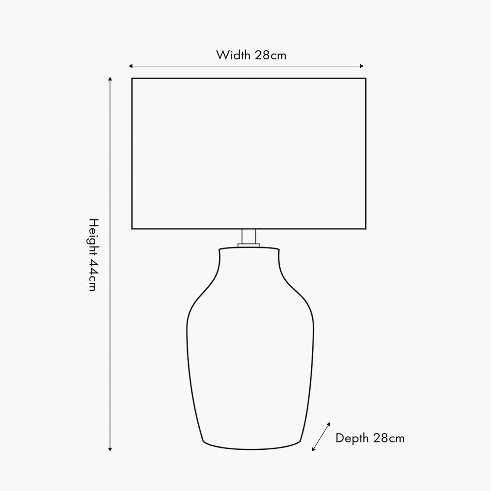 Kai Duck Egg Textured Tall Ceramic Table Lamp