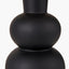 Aaliyah Black Curved Bottle Ceramic Table Lamp