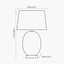 Lucien Tortoiseshell Glass Tall Table Lamp