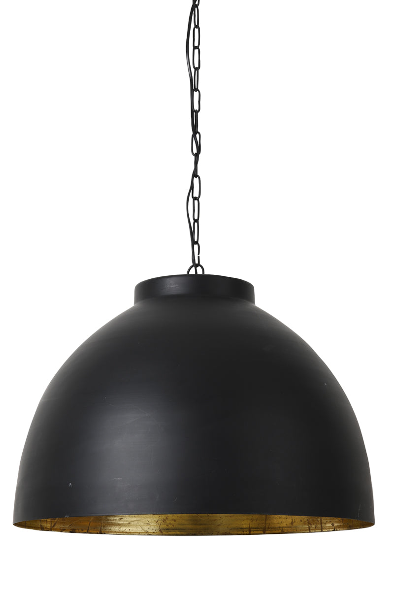 Hanging lamp 60x42 cm KYLIE black-gold