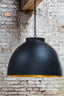 Hanging lamp 60x42 cm KYLIE black-gold