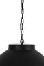 Hanging lamp 60x42 cm KYLIE black-gold