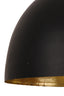 Hanging lamp 60x42 cm KYLIE black-gold