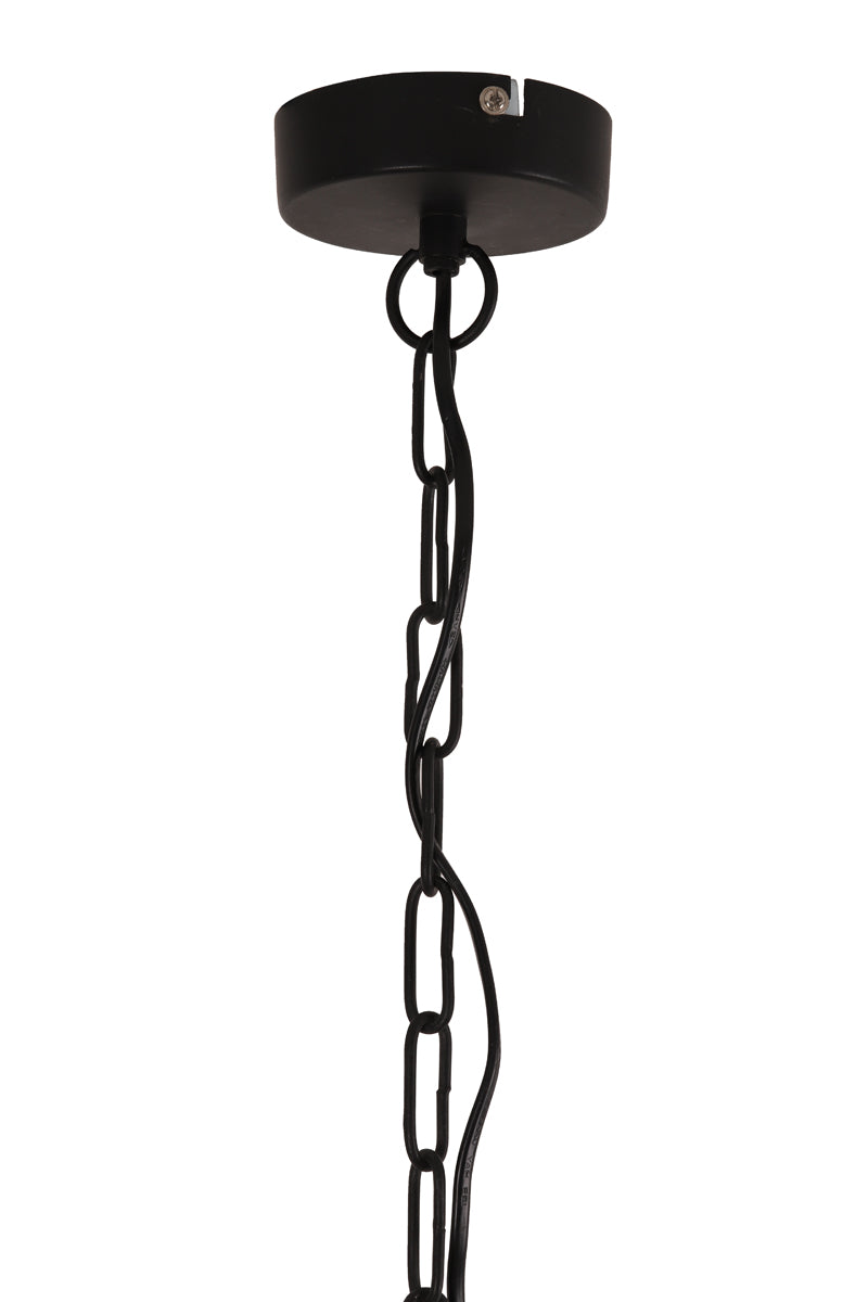 Hanging lamp 60x42 cm KYLIE black-gold