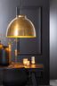 Hanging lamp 60x42 cm KYLIE raw old bronze