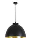 Hanging lamp 45x32 cm KYLIE black-gold