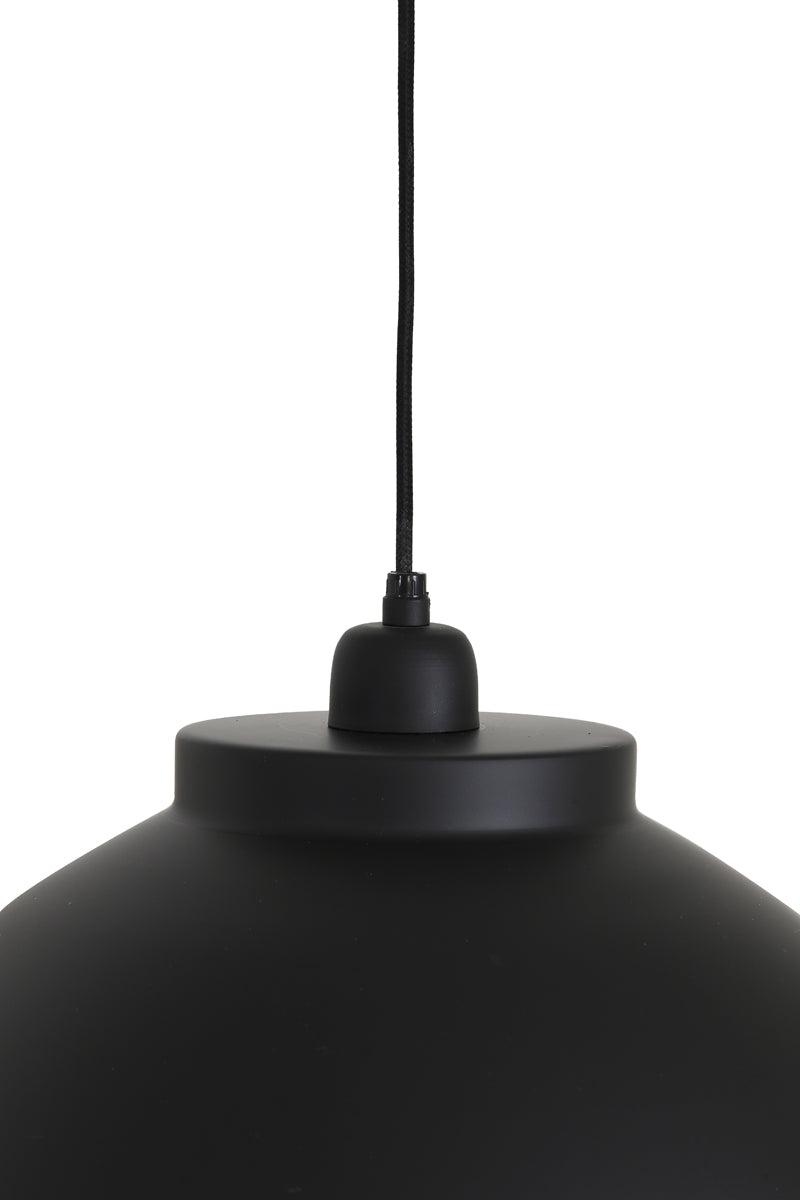 Hanging lamp 45x32 cm KYLIE black-nickel
