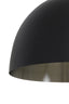 Hanging lamp 45x32 cm KYLIE black-nickel