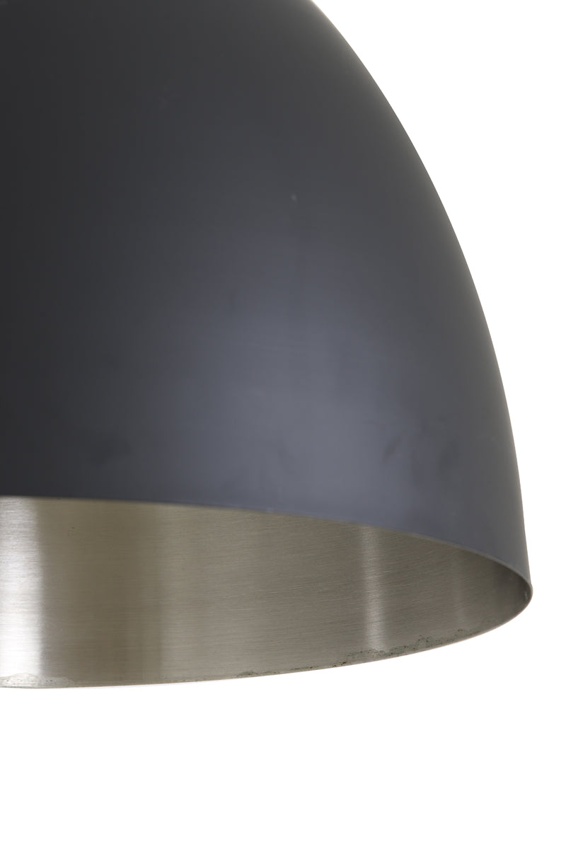 Hanging lamp 45x32 cm KYLIE black-nickel