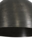 Hanging lamp 45x32 cm KYLIE dark raw nickel