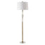 Colette White Stone Floor Lamp