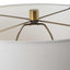 Rhine Brown Glass Table Lamp