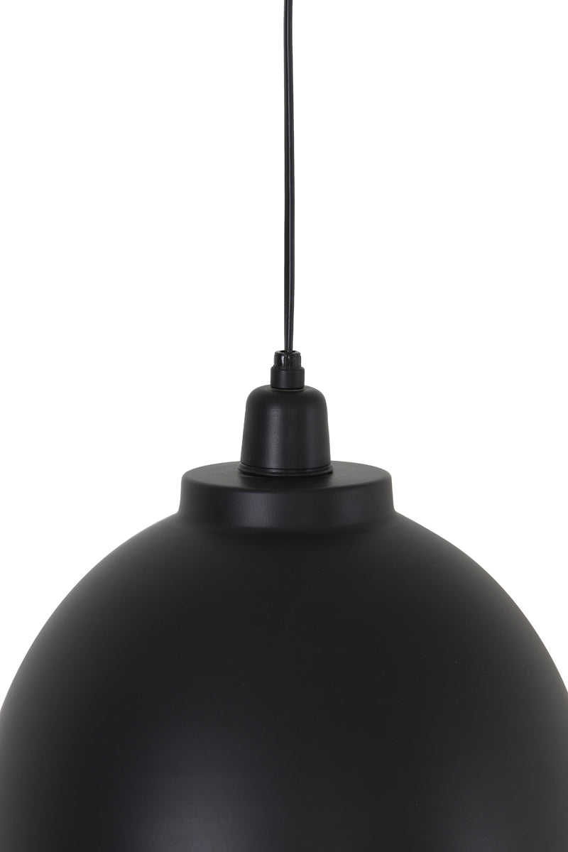 Hanging lamp 30x26 cm KYLIE black-gold