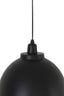 Hanging lamp 30x26 cm KYLIE black-gold