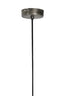 Hanging lamp 30x26 cm KYLIE dark raw nickel