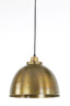 Hanging lamp 30x26 cm KYLIE raw old bronze