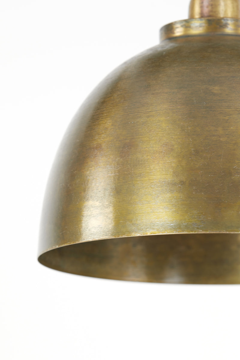 Hanging lamp 30x26 cm KYLIE raw old bronze