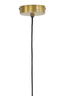 Hanging lamp 30x26 cm KYLIE raw old bronze