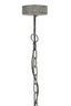 Hanging lamp beads 51x63 cm LUNA old white