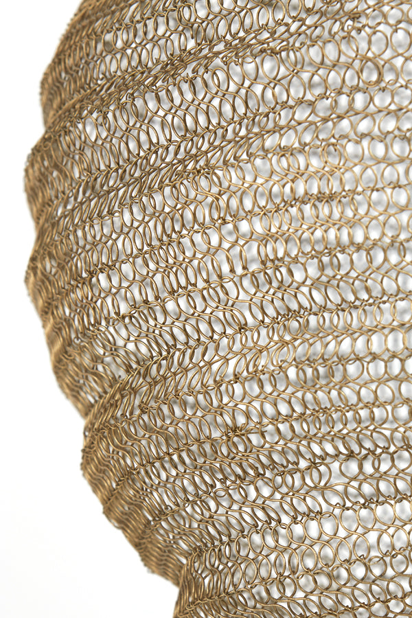 Hanging lamp 38x42 cm NINA wire antique bronze