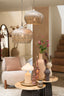 Hanging lamp 43,5x40,5 cm EMINE brown gold