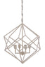 Hanging lamp 4L 61x68 cm DRIZELLA cream