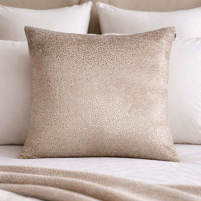 Malini Large Bingham Taupe Cushion