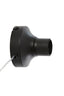 Electricity for wall lamp 10x8,5 cm ZARINA matt black