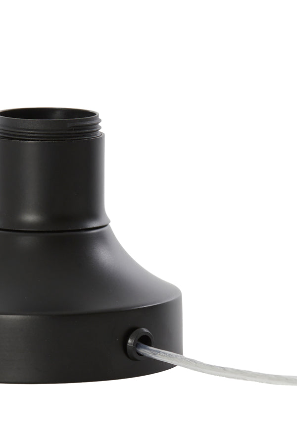 Electricity for wall lamp 10x8,5 cm ZARINA matt black