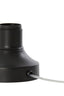 Electricity for wall lamp 10x8,5 cm ZARINA matt black