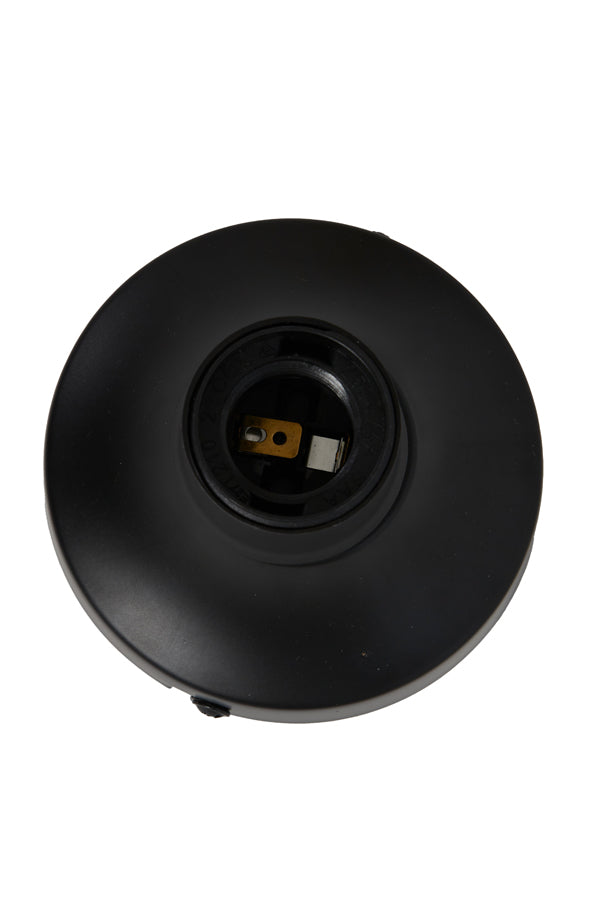 Electricity for wall lamp 10x8,5 cm ZARINA matt black