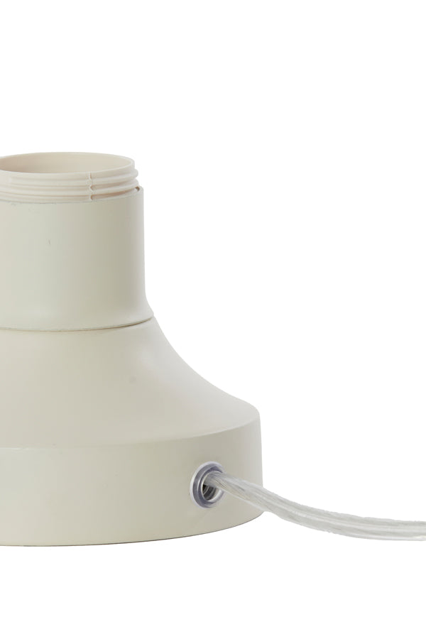 Electricity for wall lamp 10x8,5 cm ZARINA cream