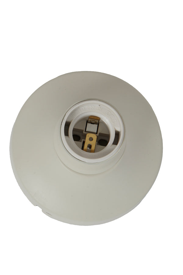 Electricity for wall lamp 10x8,5 cm ZARINA cream