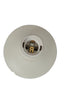 Electricity for wall lamp 10x8,5 cm ZARINA cream