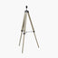 Windsor Sage Green Wooden Tripod Floor Lamp with Adelaide 40cm Black Tapered Cotton Mix Lampshade