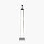 Langston Nickel 4 Post Floor Lamp - Base Only