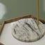 Biba Marble Footed White and Gold Retro Floor Lamp