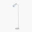 Biba Marble Footed White and Gold Retro Floor Lamp